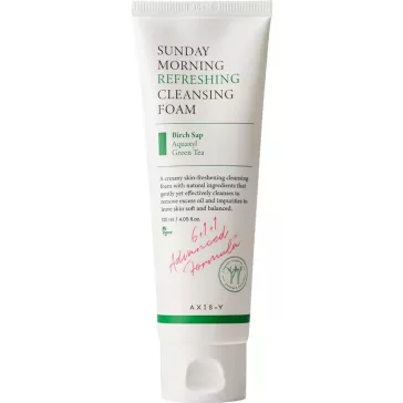   AXIS-Y Sunday Morning Refreshing Cleansing Foam 120 ml - Foaming Cleanser