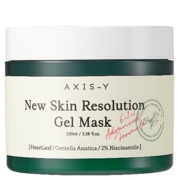 AXIS-Y New Skin Resolution Gel Mask - Hidratáló gélmaszk