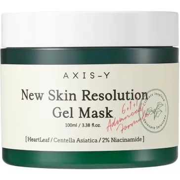   AXIS-Y New Skin Resolution Gel Mask 100 ml - Hydrating Gel Mask