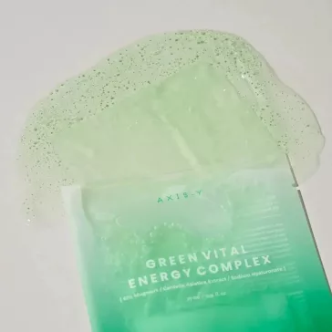 AXIS-Y Mugwort Green Vital Energy Complex Sheet Mask 27 ml 