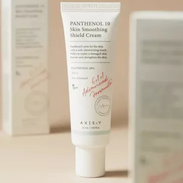   AXIS-Y Panthenol 10 Skin Smoothing Shield Cream 50ml - Regenerating Face Cream