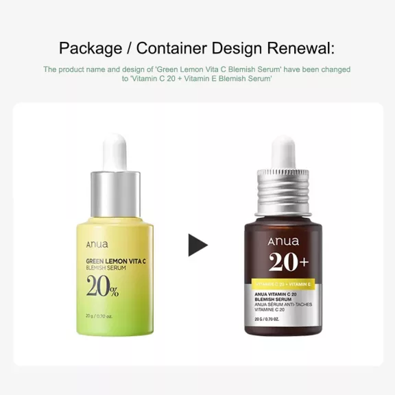 Anua Green Lemon Vitamin C Blemish Serum - Brightening Serum