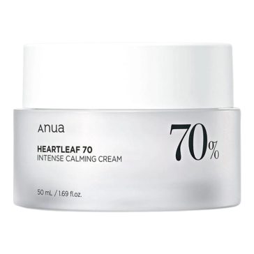   Anua Heartleaf 70% Intense Calming Cream - Nyugtató arckrém érzékeny bőrre