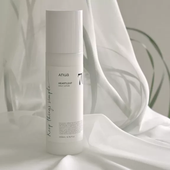 Anua Heartleaf 70% Daily Lotion 200 ml - Soothing and Moisturizing Facial Emulsion
