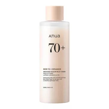Anua Rice 70 Glow Milky Toner 250ml - Hidratáló Arctoner
