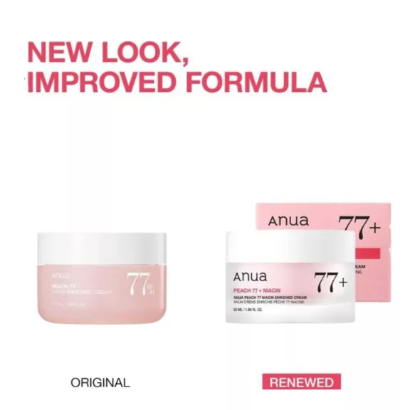 Anua Peach 77% Niacin Cream – Moisturizing Face Cream