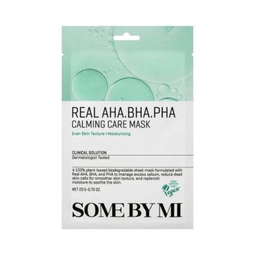   SOME BY MI Real AHA-BHA-PHA Calming Care Mask - Hámlasztó fátyolmaszk