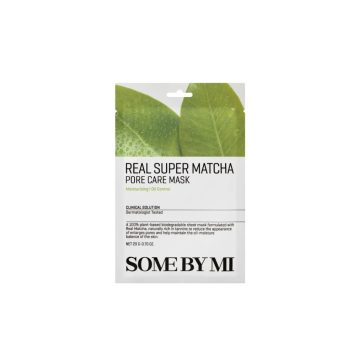   SOME BY MI Real Super Matcha Pore Care Mask - Tisztító Fátyolmaszk