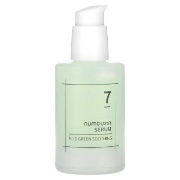   Numbuzin No.7 Mild Green Soothing Serum 50ml - Nyugtató arcszérum