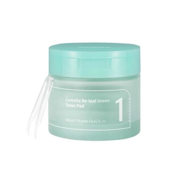   Numbuzin No.1 Centella Re-Leaf Green Toner Pad 70 db - Tonizáló korongok