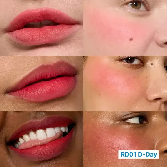 FWEE Lip and Cheek Blurry Pudding Pot RD01 - Tinted balm for lips and cheeks