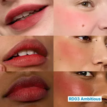  FWEE Lip and Cheek Blurry Pudding Pot RD03 Ambitious – Lip and Cheek Tint Balm