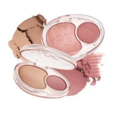 FWEE Mellow Dual Blusher RS01 Rosy Talk