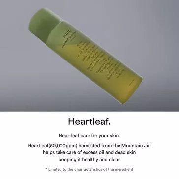 Abib Heartleaf Calming Toner 200ml - Soothing Facial Toner