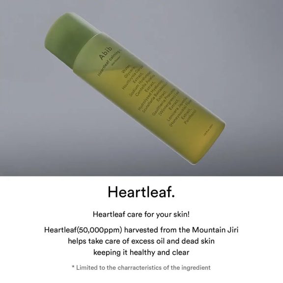 Abib Heartleaf Calming Toner 200ml - Nyugtató Arctonik