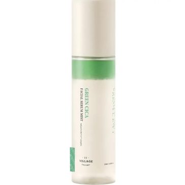   VILLAGE 11 FACTORY Fresh Dewy Green Cica Facial Serum - regeneráló szérum