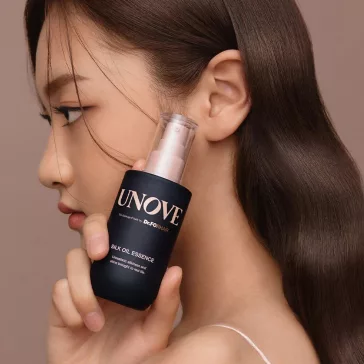   Unove Silk Oil Essence Warm Petals 70ml - Nourishing Hair Oil