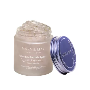   Mary & May Calendula Peptide Ageless Sleeping Mask 110g - Éjszakai maszk