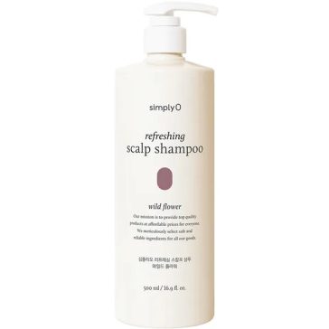 SimplyO Refreshing Scalp Wild Flower Shampoo 500 ml