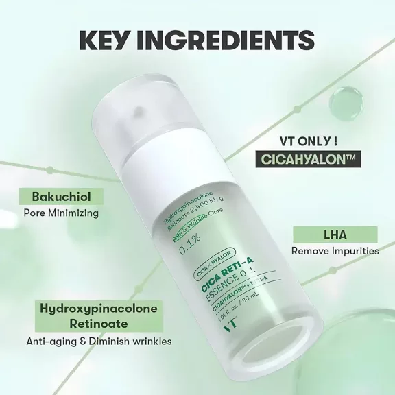 VT COSMETICS VT Cica Reti-A Essence 0.1 30 ml