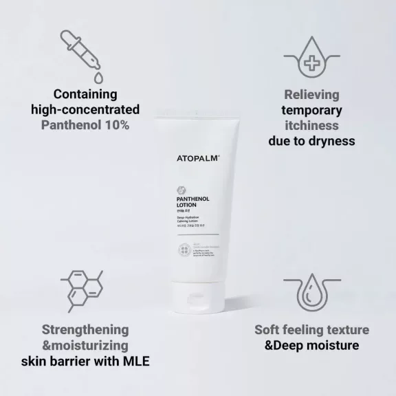 Atopalm MLE Panthenol Lotion - Moisturizing and soothing lotion