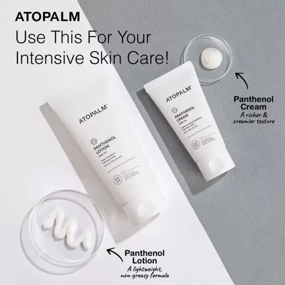 Atopalm MLE Panthenol Lotion - Moisturizing and soothing lotion