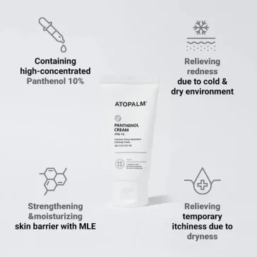   Atopalm Panthenol Cream 80 ml - Face and Body Cream with Panthenol