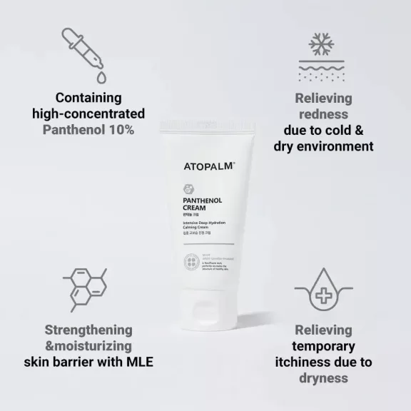 Atopalm Panthenol Cream 80 ml - Face and Body Cream with Panthenol