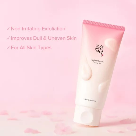 Beauty of Joseon Apricot Blossom Peeling Gel - 100 ml - Sárgabarack Géles Arcpeeling