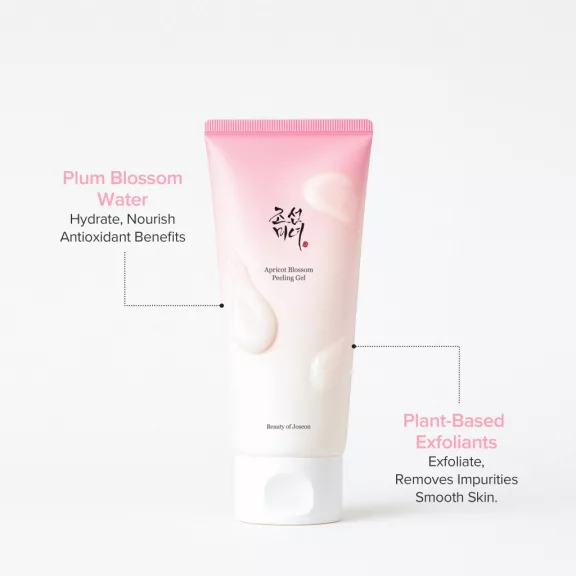 Beauty of Joseon Apricot Blossom Peeling Gel - 100 ml - Sárgabarack Géles Arcpeeling