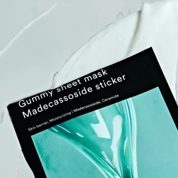   Abib Gummy Sheet Mask #Madecassoside Sticker - Hydrating Sheet Mask