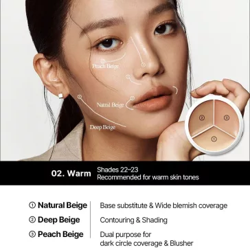 TFIT Cover Up Pro Concealer 02 Warm - Concealer