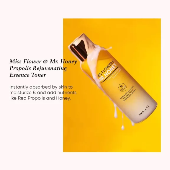 Banila Co Miss Flower & Mr.Honey Propolis Rejuvenating Essence Toner
