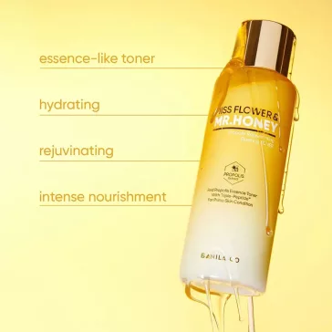   Banila Co Miss Flower & Mr.Honey Propolis Rejuvenating Essence Toner