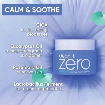   Banila Co Clean It Zero Cleansing Balm Calming Cleansing Balm - 100ml