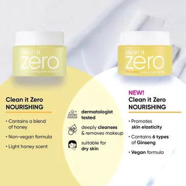   Banila Co Clean It Zero Cleansing Balm Nourishing - Moisturizing Cleansing Balm