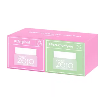   Banila Co - Clean It Zero Balm Mini Kit - Original 7ml + Pore Clarifying Pore Cleansing Set 7ml