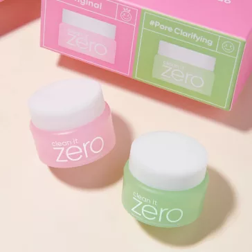   Banila Co - Clean It Zero Balm Mini Kit - Original 7ml + Pore Clarifying Pore Cleansing Set 7ml