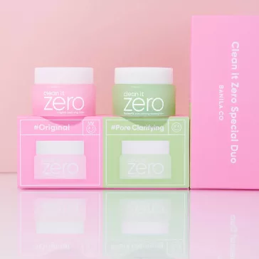   Banila Co - Clean It Zero Balm Mini Kit - Original 7ml + Pore Clarifying Pore Cleansing Set 7ml