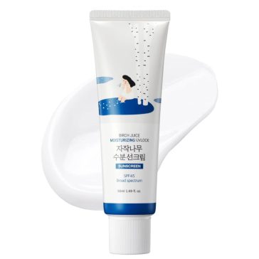  Round Lab Birch Juice Moisturizing Sunscreen SPF 50 50 ml - Hidratáló naptej
