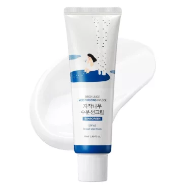   Round Lab Birch Juice Moisturizing Sunscreen SPF 50 50 ml - Hidratáló Fényvédő