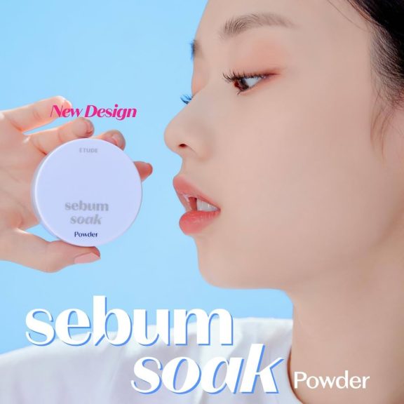 Etude House Sebum Soak Powder 5g - mattító púder