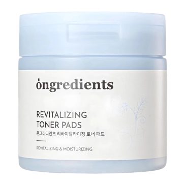   Ongredients Revitalizing Toner Pads 60 db - Revitalizáló és Tonizáló Arckorongok 