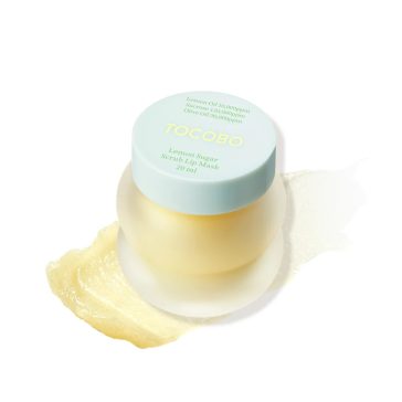   TOCOBO Lemon Sugar Scrub - Hidratáló és hámlasztó ajakradír