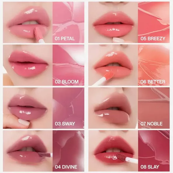 MUZIGAE MANSION Icy Glow 01 Petal - Lip gloss