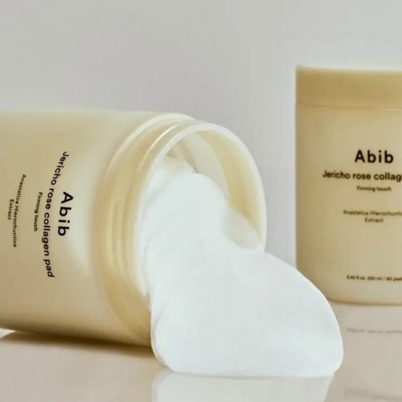 Abib Jericho Rose Collagen Pad 60db - Hidratáló és Feszesítő Arckorongok