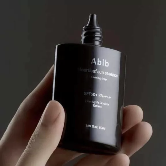 Abib Heartleaf Sun Essence Calming 50ml - Skin-Soothing Sunscreen