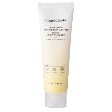   Ongredients Skin Barrier Moisture Deep Cleanser 120 ml - Hidratáló és Pórustisztító Hatású Arctisztító Hab