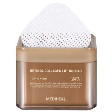   Mediheal Retinol Collagen Lifting Pad 100 db - Feszesítő toner pad