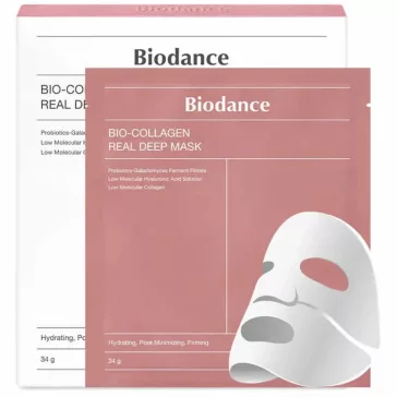   Biodance Bio-Collagen Real Deep Mask 4 Sheets x 34g – 4 pcs Hydrating Mask